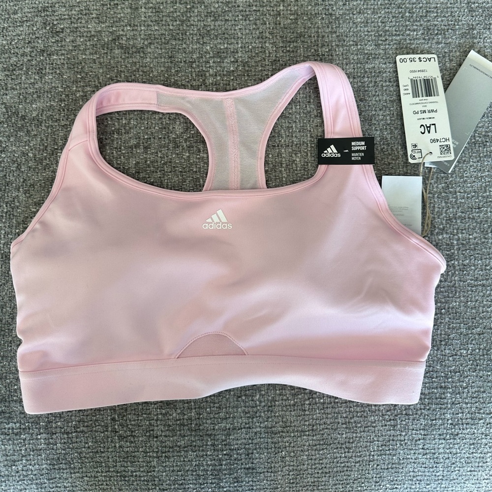 Adidas Pink Sports Bra